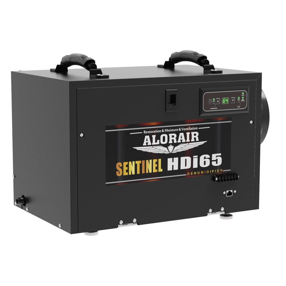 AlorAir Sentinel HDi65 Basement/Crawl Space Dehumidifier, 55 Pints at AHAM up to 1,300 sq. ft. W/Pump - Elite Air Purifiers