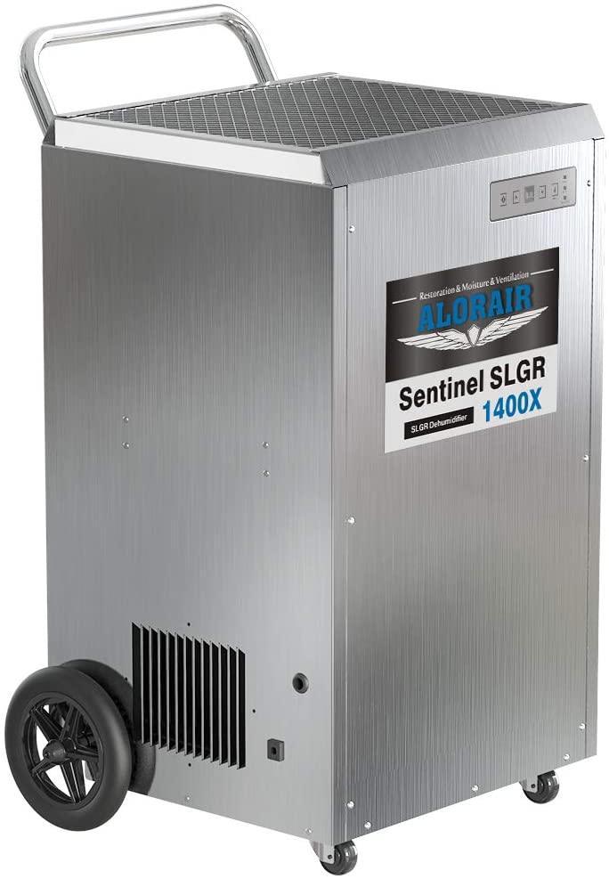 ALORAIR Sentinel SLGR 1400X Stainless Steel Commercial Dehumidifier, 140 Pints at AHAM with Pump, 3,800 Sq.Ft - Elite Air Purifiers