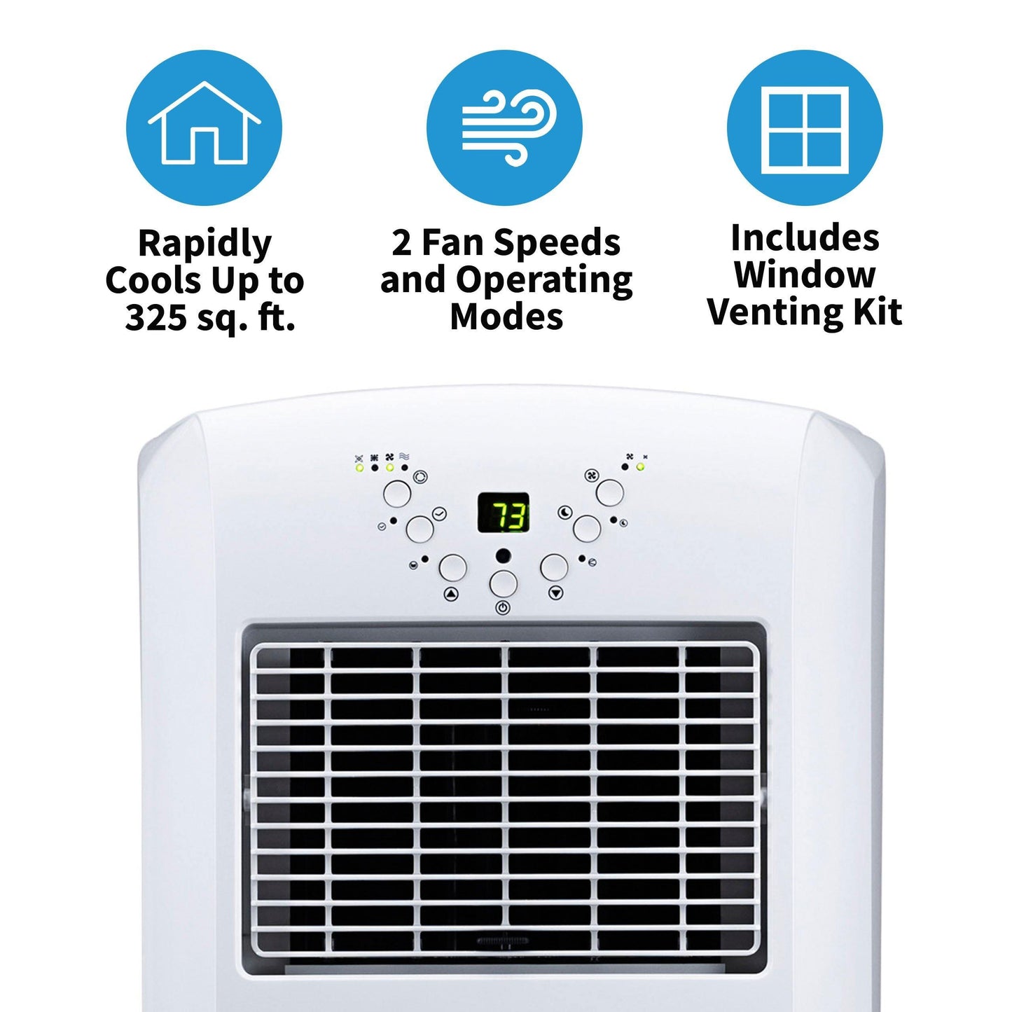 Newair Portable Air Conditioner, 10,000 BTUs, Easy Setup Window Venting Kit and Remote Control SKU AC-10100E - Elite Air Purifiers/Creating Legacy Investments LLC