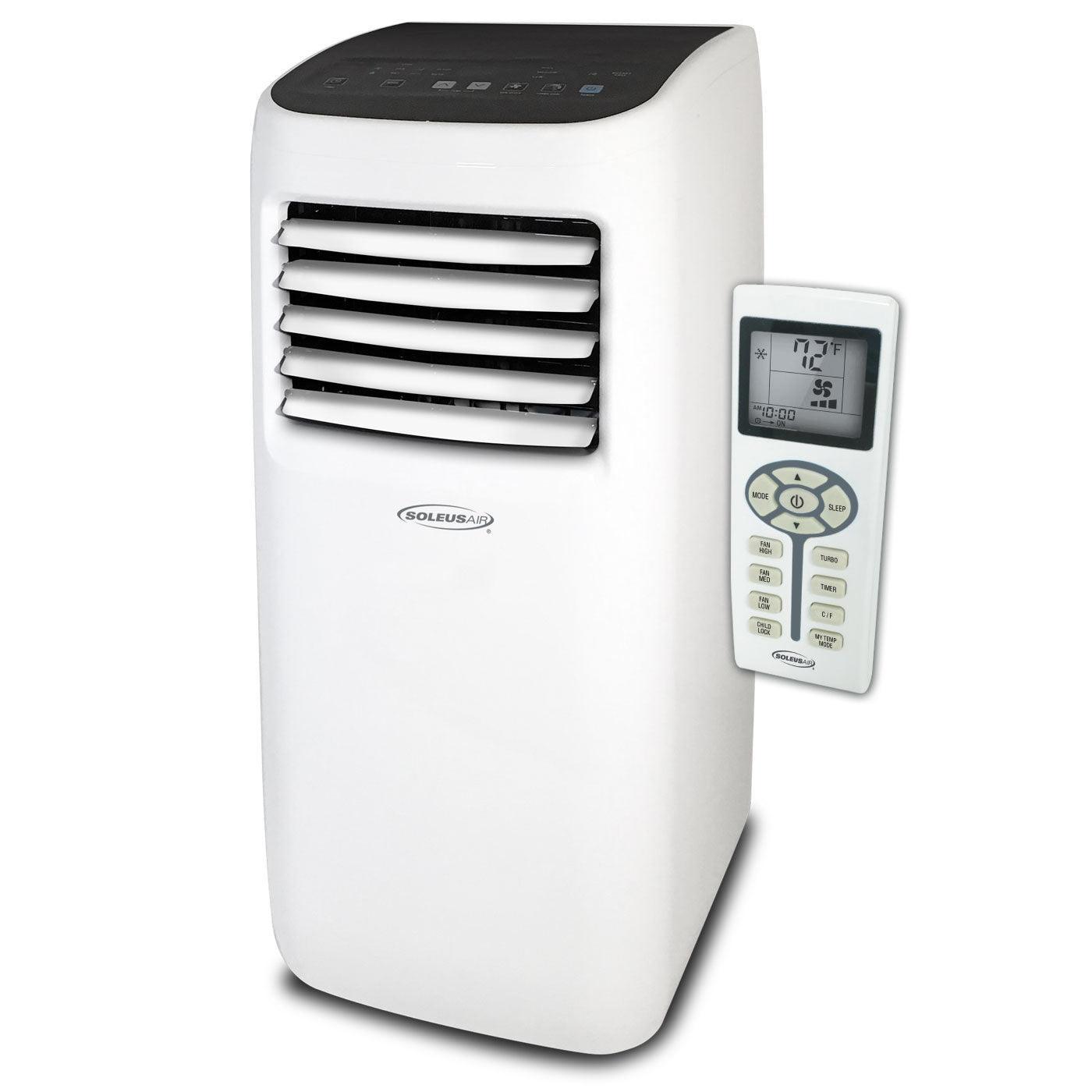 SoleusAir 12,000 BTU Portable Air Conditioner, Dehumidifier, & Fan 