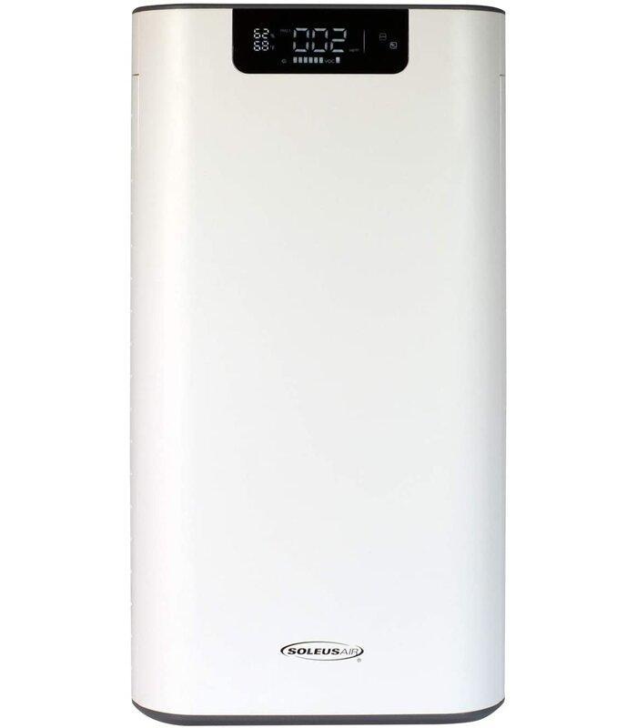 Soleus Air Whole Home Air Purifier ( UV+Plasma Sterilization, HEPA Filter, Real-Time LCD Display) SKU KJ760F-A02 - Elite Air Purifiers
