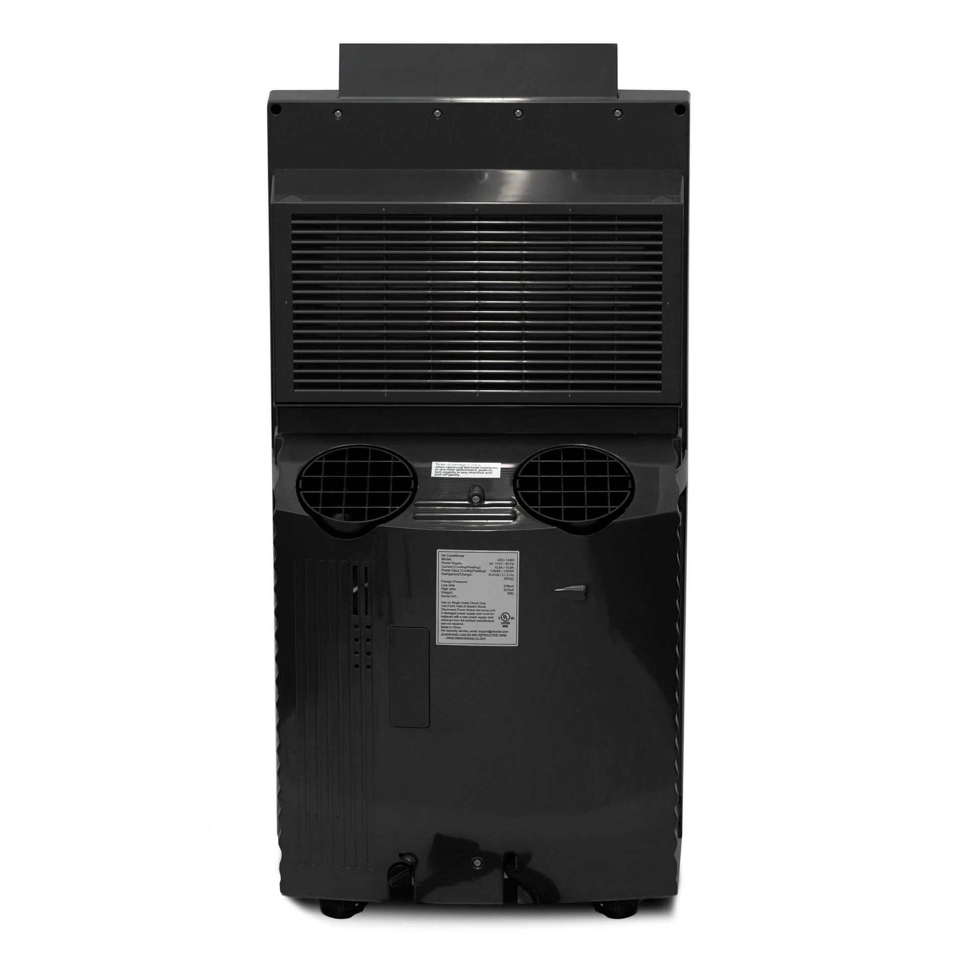 Whynter Portable 14,000 BTU Dual Hose Cooling Portable Air Conditioner, Heater, Dehumidifier, and Fan SKU ARC-14SH - Elite Air Purifiers